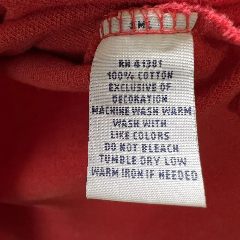 Polo by Ralph Lauren Red Polo Shirt with Blue Logo